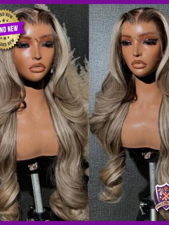 20 Inch Human Hair Lace Front Wig 210% Density Pre Plucked HD Lace main image 5